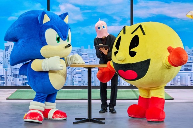 Sonic, Pac-Man